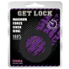 Get Lock Lot de 3 cockrings Silicone Magnum Force Noir